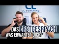 WAS passiert beim ERSTGESPRÄCH? - Kundenberater Daniel Schröter von CL Coaching erklärt