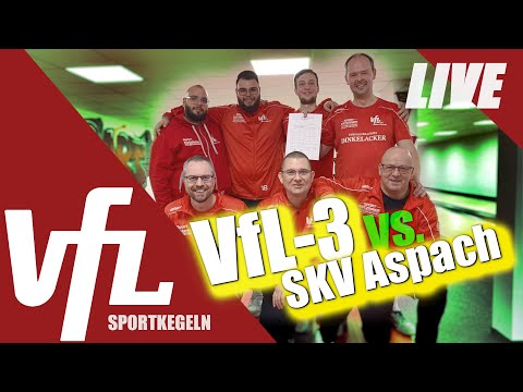 SPORTKEGELN: VfL Stuttgart-Kaltental 3 vs. SKV Aspach (Bezirksliga Männer, 3. Feb. 2024)