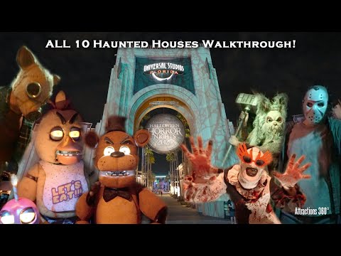 ULTIMATE Walkthrough: ALL 10 Haunted Houses at Halloween Horror Nights 2025 | Universal Orlando