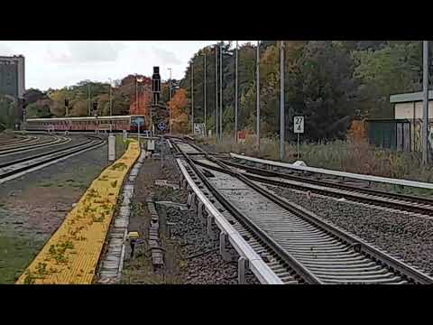 Einfahrt der S5 Fahrt endet hier BR 481/482