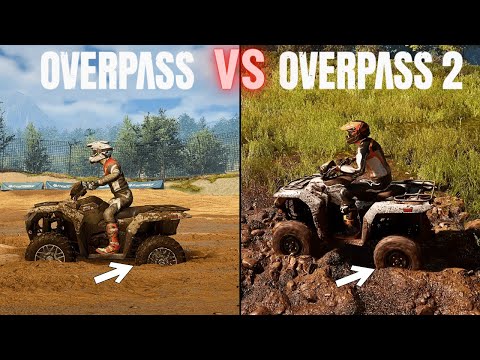 Overpass vs Overpass 2 | Graphics & Sound Comparison [PC, 4K]