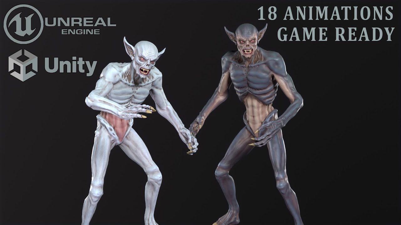 Inferior vampire 3D Model