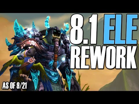 ⚡8.1 ELEMENTAL SHAMAN REWORK: Bye Talents, Hello 2x Flame Shock, Lightning, Roots⚡#ELEDREAM⚡