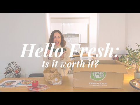 Hello Fresh Review and Unboxing | Easy Healthy Dinners...