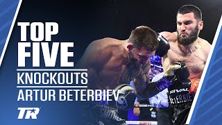 Top 5 Artur Beterbiev Knockouts  Beterbiev Returns