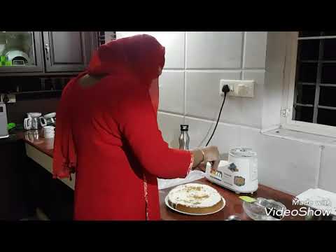 Making Birthday cake @ HOME