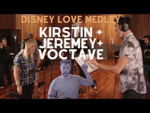 Music producer reacts to Disney Love Medley ft. Kirstin/Jeremy/Voctave