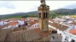 Monterrubio de la Serena a vista de drone