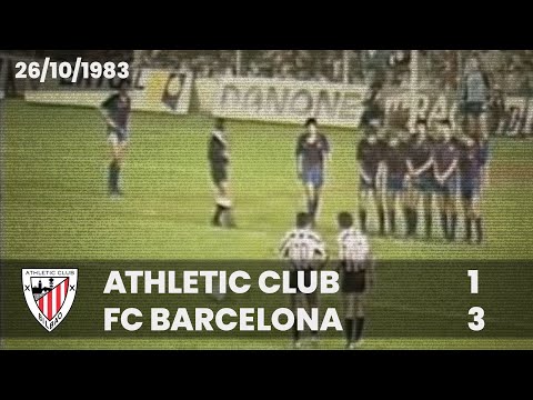 [Supercopa 83/84] (Ida) Athletic Club 1 - FC Barce...