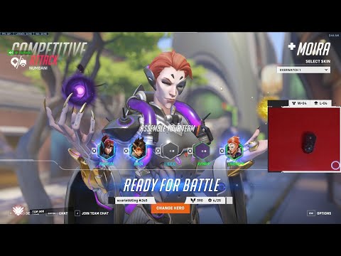 15K Heal! Gale Adelade Moira Overwatch 2 Season 5 Top 500 Gameplay