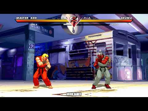 KEN MASTERS VS SHIN AKUMA! INTENSE FIGHT! ARINO GAMES