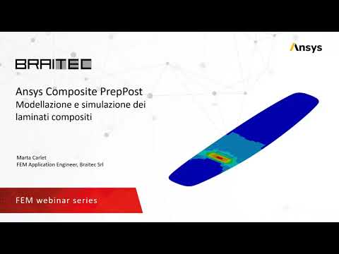 Modellazione e simulazione dei laminati compositi con Ansys Composite PrepPost (ACP)