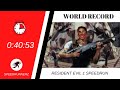 Resident Evil 1 Chris Speedrun (World Record) | 40m 53s - Best Ending