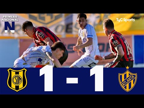 Deportivo Madryn 1-1 Atlanta | Primera Nacional | Fecha 18 (Zona A)