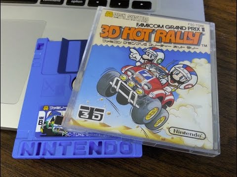 Classic Game Room - FAMICOM GRAND PRIX II: 3D HOT RALLY review for Famicom Disk System