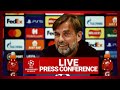 Liverpool's Champions League press conference