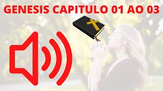 Bíblia falada Gênesis 01 ao 03