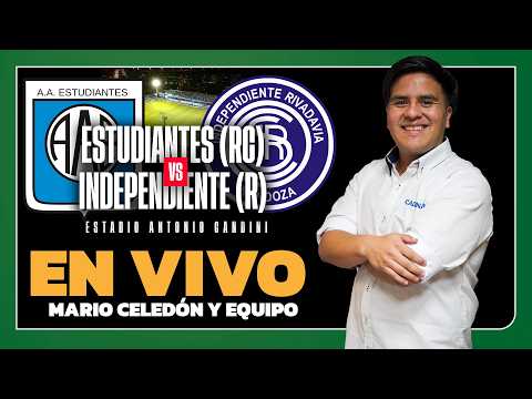 🔴 EN VIVO ESTUDIANTES (RC) vs. INDEPENDIENTE (R) APERTURA | FECHA 4  Relata MARIO CELEDÓN | Cadena 3