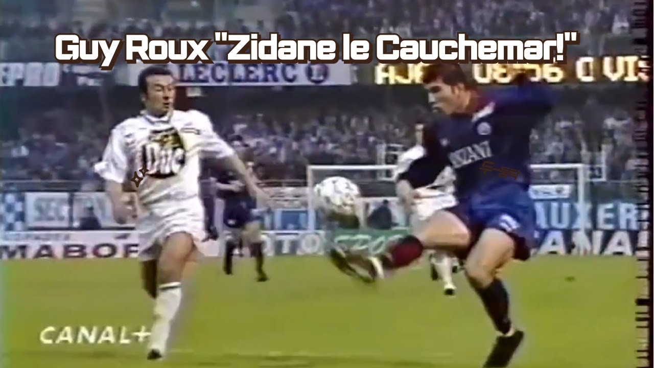 Zidane vs Auxerre (1994-95) Super Dribble, Ball Control Show Time