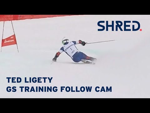 Ted Ligety GS Turns and Angles | Catch me if you can! | Training Follow Cam (2018)