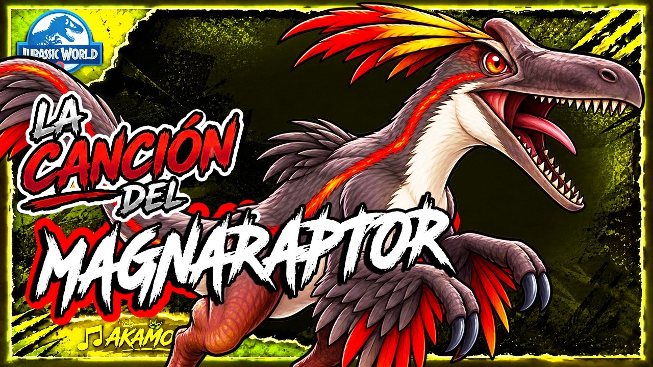 🎤 MAGNARAPTOR: El TERROR de FEROCES💥🦖 CANCIÓNES Jurassic World Alive