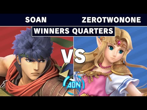 AON Ultimate 51 - GG | Soan (Ike) Vs MMG | ZeroTwoNone (Zelda) Winners Quarters - Smash Ultimate