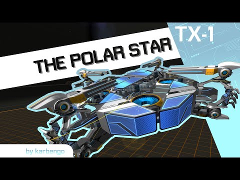 Robocraft megabot showcase - The Polar Star