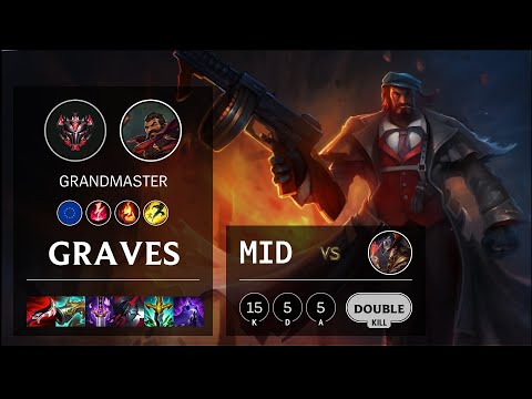 Graves Mid vs Twisted Fate - EUW Grandmaster Patch 11.6