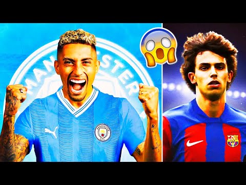 MANCHESTER CITY WILL URGENTLY BUY RAPHINHA AS MAHREZ'S REPLACEMENT?! Felix to Barcelona on loan!