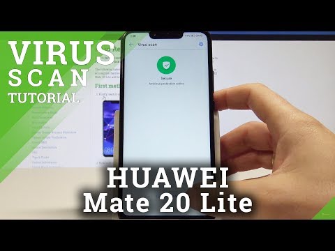 HUAWEI Mate 20 Lite VIRUS SCAN / Security Scan by Antivirus