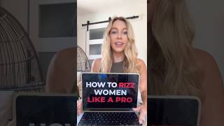 How to RIZZ women like a pro😏 #datingadviceformen #datingcoachformen
