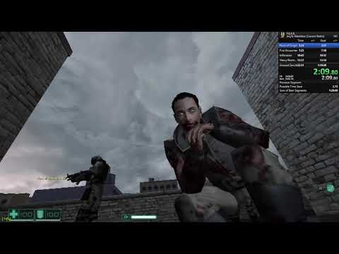 FEAR Glitchless% in 1:21:23