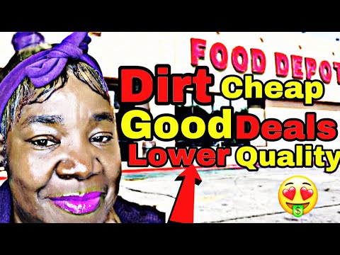 NEW STORE ‼️FOOD DEPOT VERY INEXPENSIVE BUDGET FRIENDLY LOWER QUALITY AFFORDABLE NOT BAD DISABLED OK