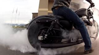 Custom Sportster Burnout