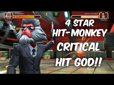 4 Star Hit-Monkey | Critical Hit God | Unawakened | Marvel Contest Of Champions