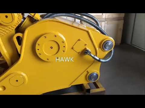 HAWK Excavator Hydraulic Concrete Pulverizer