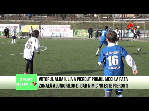 Viitorul Alba Iulia a pierdut in primul meci la faza zonala a Juniorilor D!