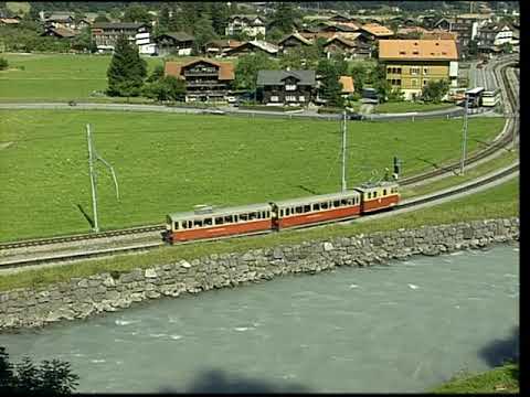 Swiss Railway Journeys - The Jungfrau Railways Part 1: BOB/SPB/BLM
