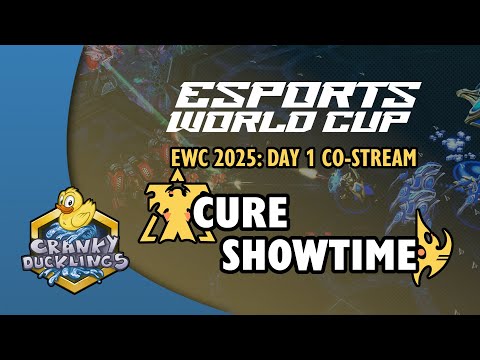 Cure vs ShoWTimE - TvP | Esports World Cup 2025: Day 1 Co-Stream | StarCraft 2 Tournament