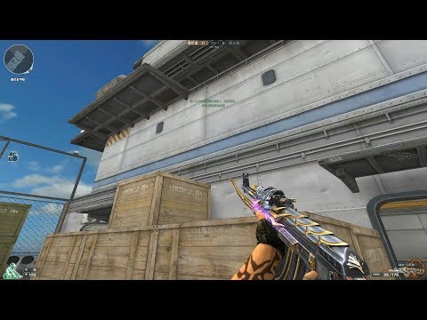 Cross Fire China || AK47-Beast A VVIP Purple VFX (Weapon Attach Item VFX) !