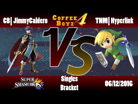 CB4 Singles - CB| JimmyCaldero (Marth) Vs. TNM| Hyperlink (Toon Link) SSB4 Winners Bracket