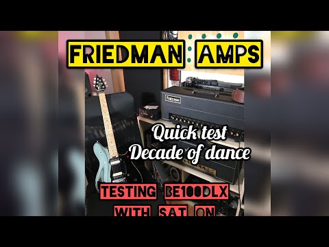 Nuno bettencourt - Decade of Dance - Friedman BE100DLX dlx with Sat on