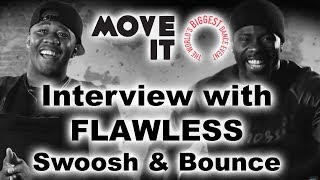 Interview with FLAWLESS founders Swoosh and Bounce