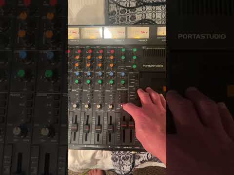 TASCAM 246 Portastudio 4-Track Cassette Recorder 1980s - Brown image 11