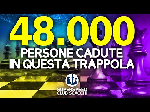 INFALLIBILE | Questa Trappola Vince a Scacchi in 4 Mosse