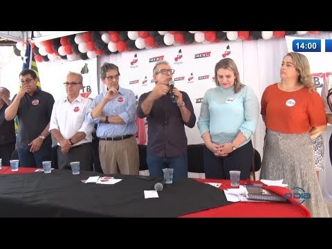 O DIA NEWS 08.11.2019  Roberto Jefferson inaugura nova sede do PTB em Teresina