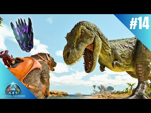 CONQUERING Carno Island?! Rex Taming and Artifact Claiming!  - The Island ASA (14)