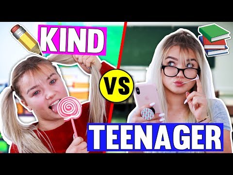 CHILD VS TEENAGER IN SCHOOL!😱 Then vs Now 📚✂️