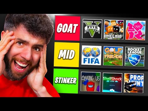 Brutally Ranking Every Game the Sidemen Have Played
