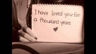 A Thousand Years (cover) - Male Version